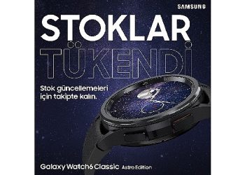 Samsung Galaxy Watch6 Classic Astro Edition’ın stokları tükendi!
