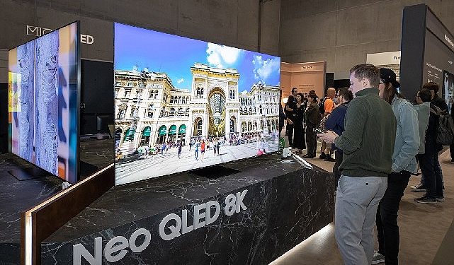 Samsung, IFA 2023 Fuarı’nda Teknolojiseverlerin Merakla Beklediği TV Eserlerini Sahneye Çıkardı