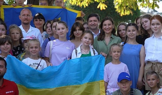 Savaş mağduru Ukraynalı çocuklar İBB’nin konuğu oldu