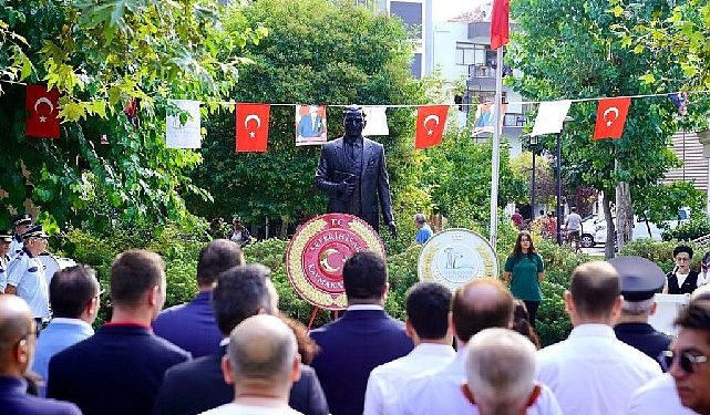 Seferihisar’da 30 Ağustos kutlamaları merasim ile başladı