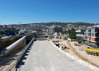 Solaklar Kavşağı’na 155 Adet Fore Kazık