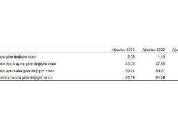 Tüketici fiyat endeksi (TÜFE) yıllık yüzde 58,94, aylık yüzde 9,09 oldu
