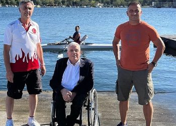 Türkiye Ulusal Paralimpik Komitesi Genel Sekreteri, Para Kürek Ulusal Grup Kampını Ziyaret Etti.