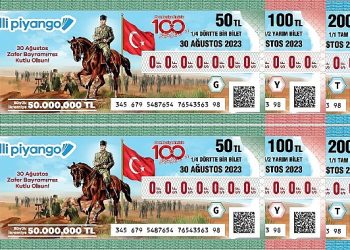 Ulusal Piyango 30 Ağustos özel çekilişinde büyük ikramiye 50 milyon TL!