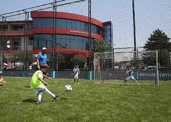 Yaz Spor Okulları ile tatilleri dolu dolu geçti