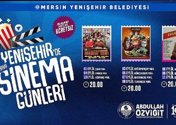 Yenişehir Belediyesi kırsal mahallelere açık hava sineması kuruyor