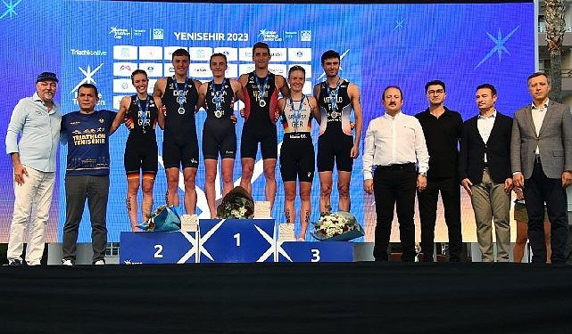 25 ülkeden 280 atlet Yenişehir Avrupa Triatlon Kupası’nda çaba etti