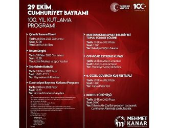 29 ekim coşkusu mustafakemalpaşa’yı sardı