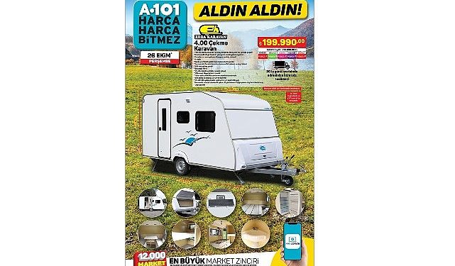 A101 26 Ekim’de Karavan Satacak!