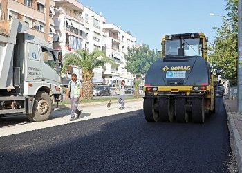 Antalya Büyükşehir yolları yenilemeye devam ediyor 