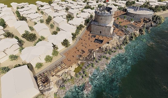 Antalya Büyükşehir’den Hıdırlık Kulesi etrafına seyir terası projesi