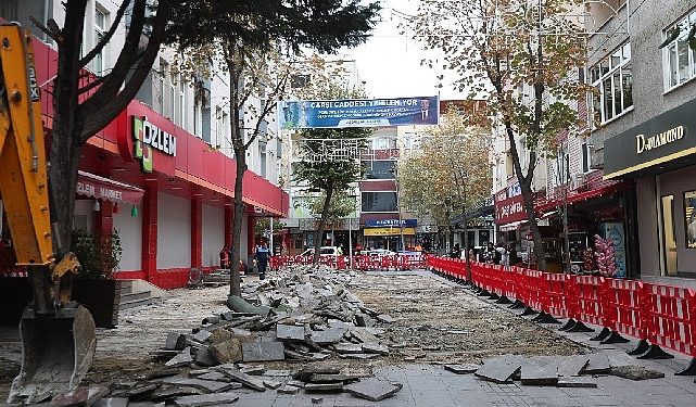 Bağcılar Çarşı Caddesi Çağdaş Görünümüne Kavuşuyor
