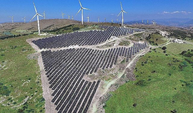 Balıkesir Rüzgar Güç Santrali’nde Hibrit GES 11,88 MW Konseyi Gücü ile Üretime Başladı
