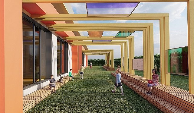 Bayraklı’nın 5. Anaokulu Onur Mahallesi’ne…