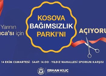 Buca’da Kosova Bağımsızlık Parkı Açılıyor