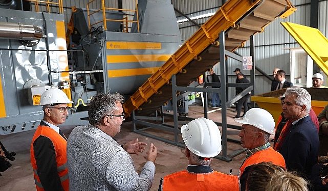 Budama Atıkları Dönüştürme Merkezi Hizmete Açıldı
