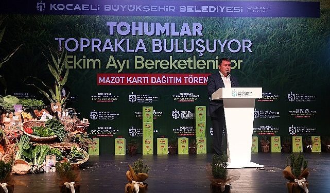Büyükşehir’den ekim ayında çiftçilere 156 milyonluk ziraî dayanak