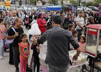 Çocuk Şenliği Renkli Manzaralara Sahne Oldu