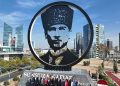 Cumhuriyet’in 100. Yılına armağan dev Atatürk anıtı