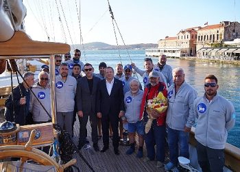 Cumhuriyetin 100. Yılında Selanik’ten Yola Çıkan Bodrum Cup Filosu Ayvalık’ta