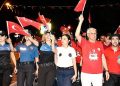 Cumhuriyet’in 100’ncü yılı Kemer’de coşkuyla kutlanıyor