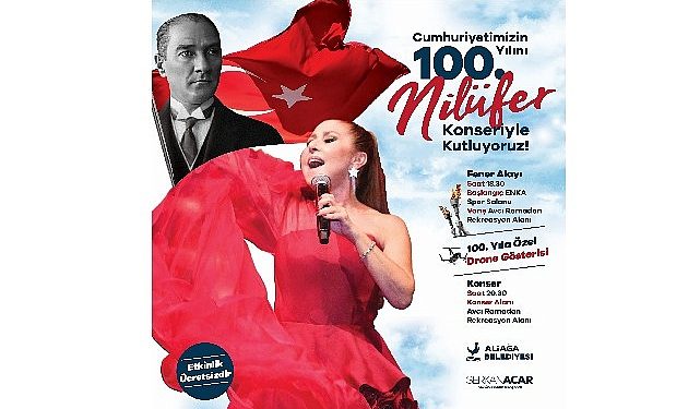 Cumhuriyetin 100.Yılı Aliağa’da Coşkuyla Kutlanacak