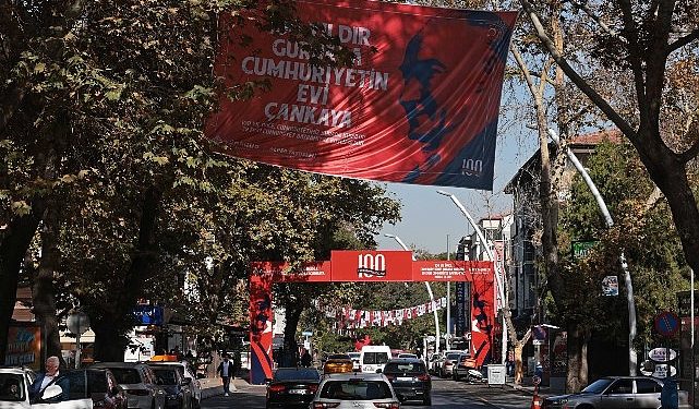 -CUMHURİYETİN KONUTU ÇANKAYA 100 YILI COŞKUYLA KUTLUYOR