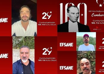EFSANE takımdan 29 Ekim kutlaması