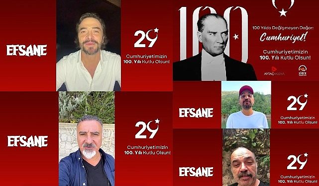 EFSANE takımdan 29 Ekim kutlaması