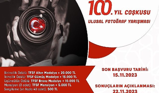 Fotoğrafçılar deklanşöre Cumhuriyet’in 100’üncü yılı için basacak