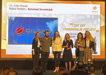 Gilead Türkiye’nin ‘Tek Ses Farkındalık Projesi’ne  TÜHİD’den Altın Pusula Mükafatı