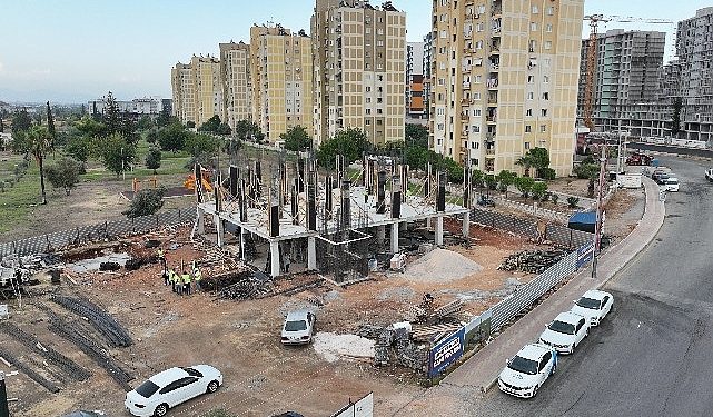 Güneş Mahallesi Cami Projesi Süratle Devam Ediyor