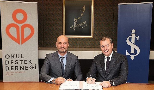 İş Bankası ve Okul Dayanak Derneği İş Birliğiyle Öğrencilere Uzaktan Eğitim Dayanağı
