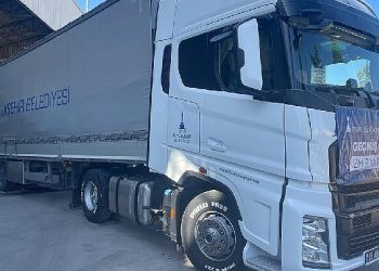 İzmir’den Hatay’a 244’üncü takviye tırı gönderildi