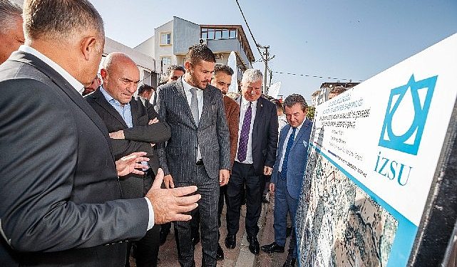 İZSU’dan Bergama’ya 103 milyon liralık hayat çizgisi