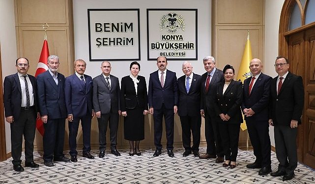 Kamu vazifelileri etik heyeti lideri Güngör Lider Altay’ı ziyaret etti