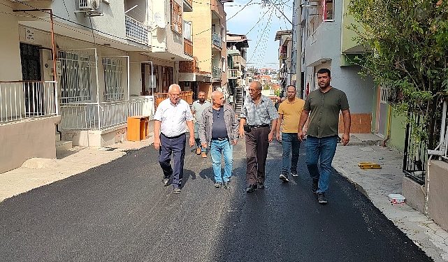 Karabağlar’da Asfaltlamalar Dur Durak Bilmiyor