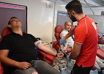 Kemer’de “100’ncü yıl 100 Ünite Kan” aktifliği yapıldı