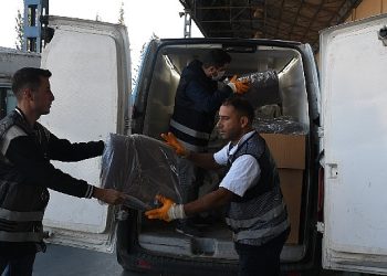 Kış dayanak paketlerinin dağıtımı başladı