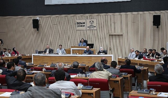 Konya Büyükşehir Meclisi’nden Filistin’e Dayanak Açıklaması