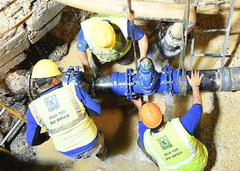 KOSKİ’den 4 farklı noktada eşzamanlı vana değişim çalışması