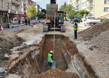 KOSKİ’den Malas Caddesi’nde 2.300 metre Su Kanalizasyon Şebeke Islahı