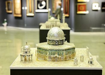 Kuveyt Türk’ten ‘Gelenekten Gelenler’ sedef-metal-ahşap naht oygu standı