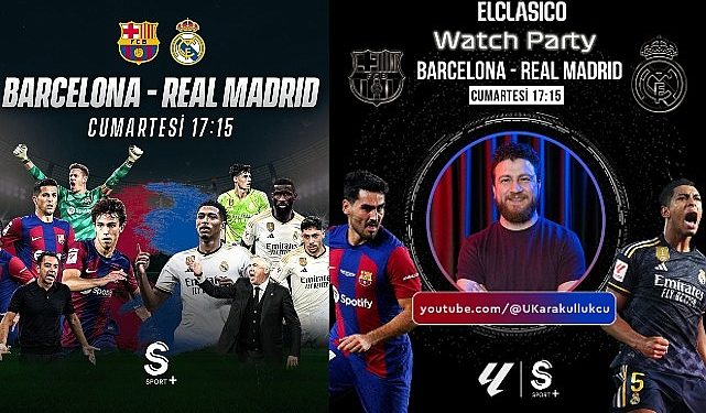 LaLiga’da Dönemin Birinci El Clasico Gayreti S Sport Plus’ta!