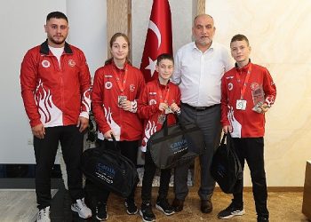 Lider Sandıkçı Dünya Şampiyonu Sporcuyu Ağırladı