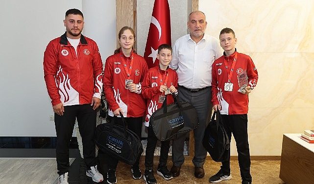 Lider Sandıkçı Dünya Şampiyonu Sporcuyu Ağırladı