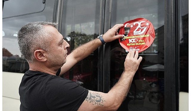 Lüleburgaz’da araçlar 100’üncü yıla özel süslendi