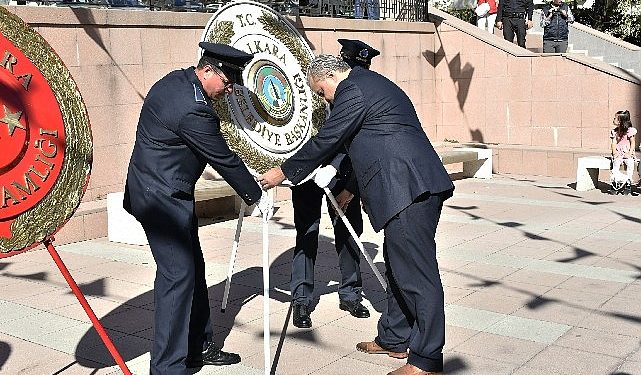 Malkara’da 29 Ekim cumhuriyet bayramı çelenk sunma merasimi gerçekleştirildi