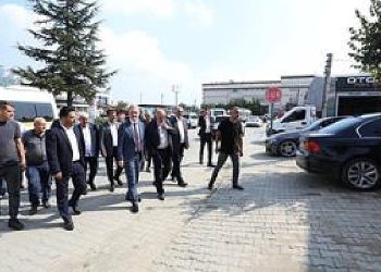 Metal Endüstride Parke Taş ve Otopark Düzenlemeleri Yapıldı