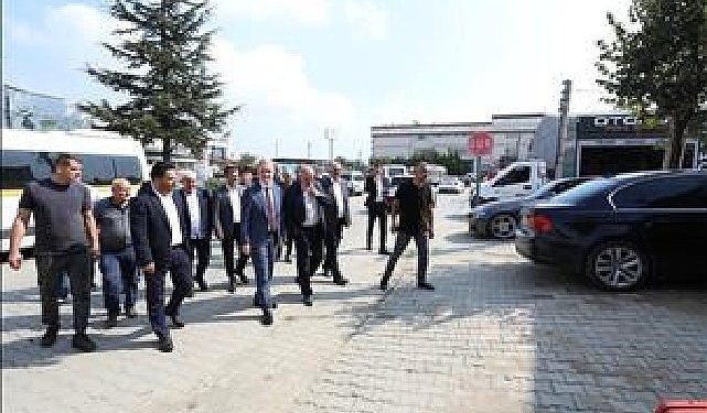 Metal Endüstride Parke Taş ve Otopark Düzenlemeleri Yapıldı